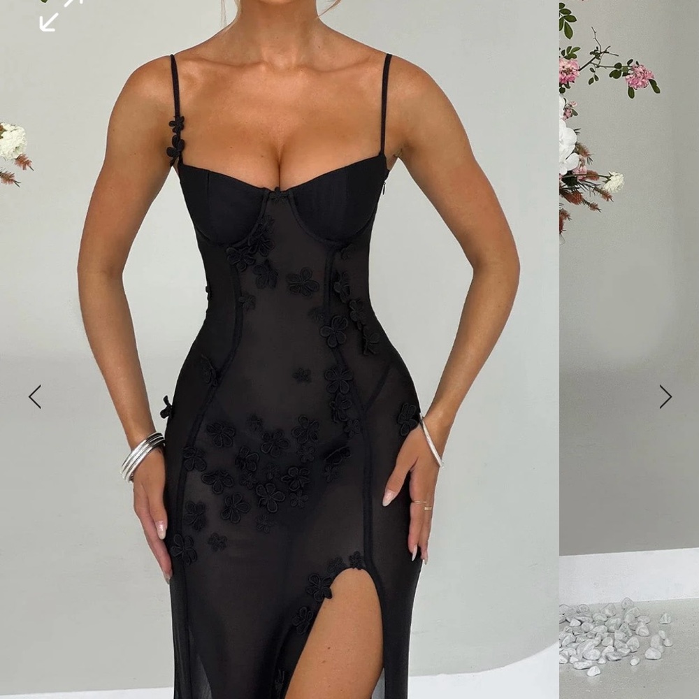 Babyboo DALARY MAXI DRESS - BLACK